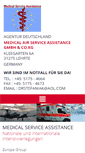 Mobile Screenshot of medical-service-assistance.com